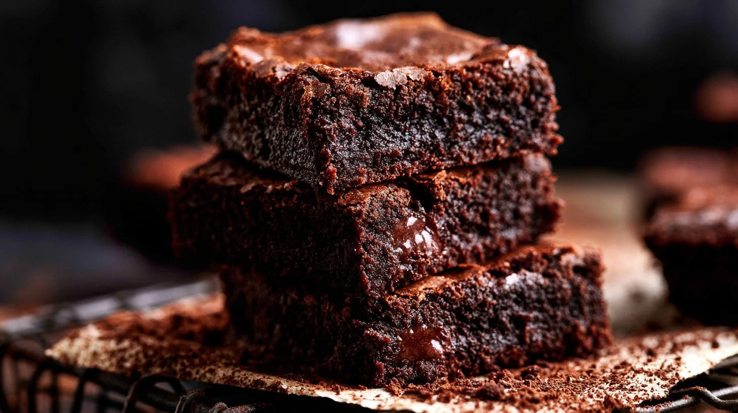 The BEST fudgy brownies