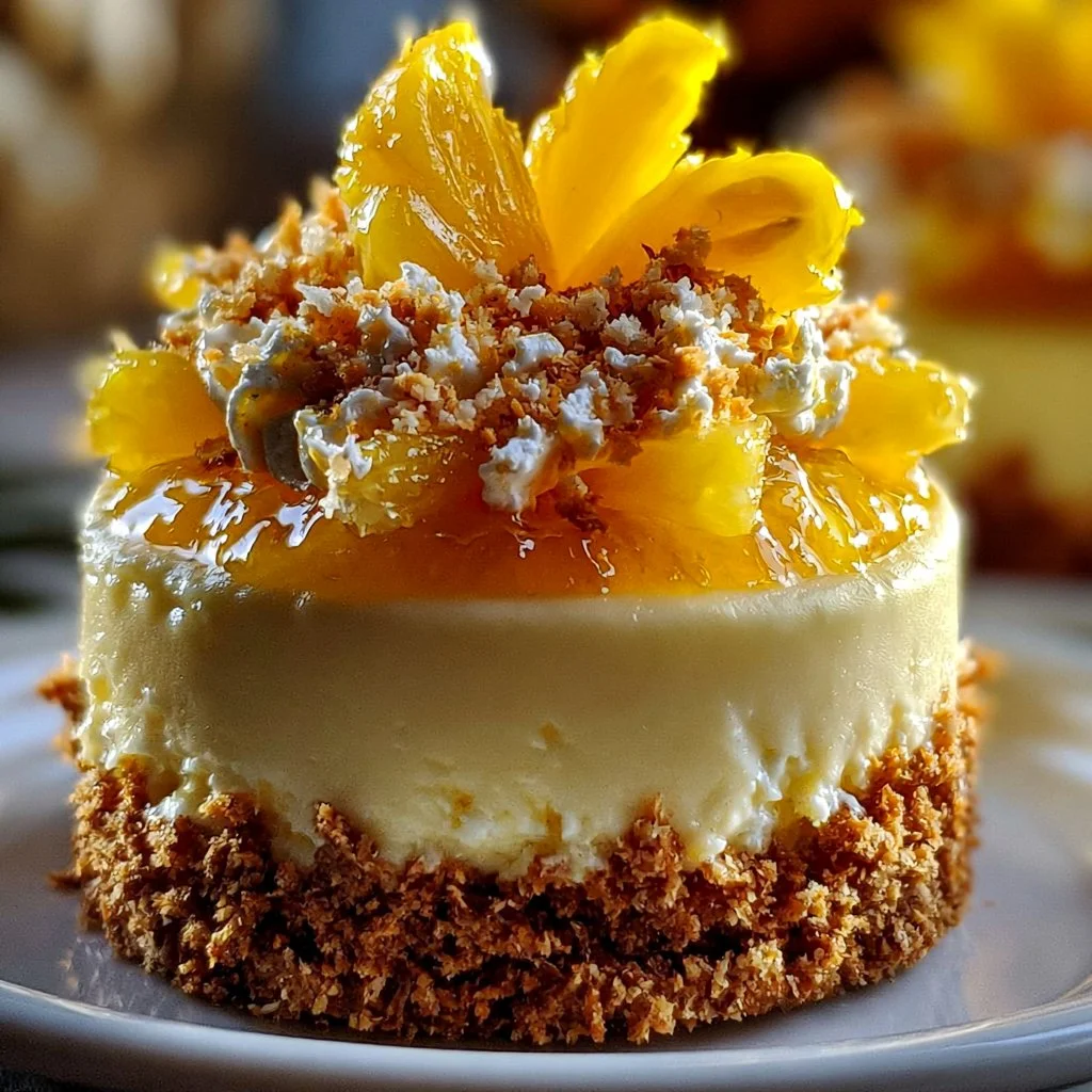 Slice of Wonderful Tropical Pineapple Cake with fresh pineapple and cream frosting