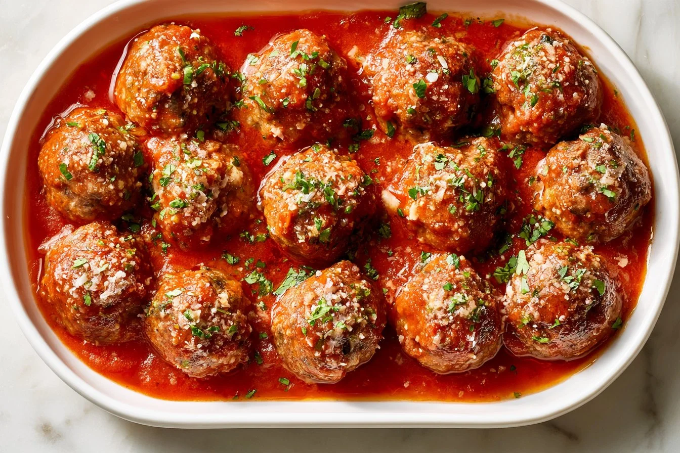 baked-porcupine-meatballs-2026-10-13-191119 Delicious baked porcupine meatballs served with a savory sauce