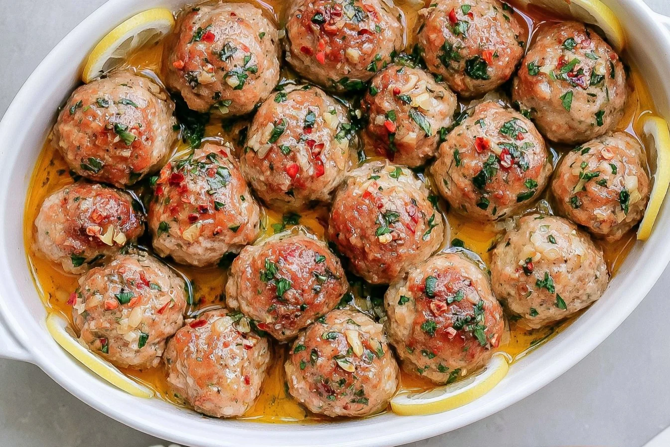 Baked Turkey Meatballs Recipe