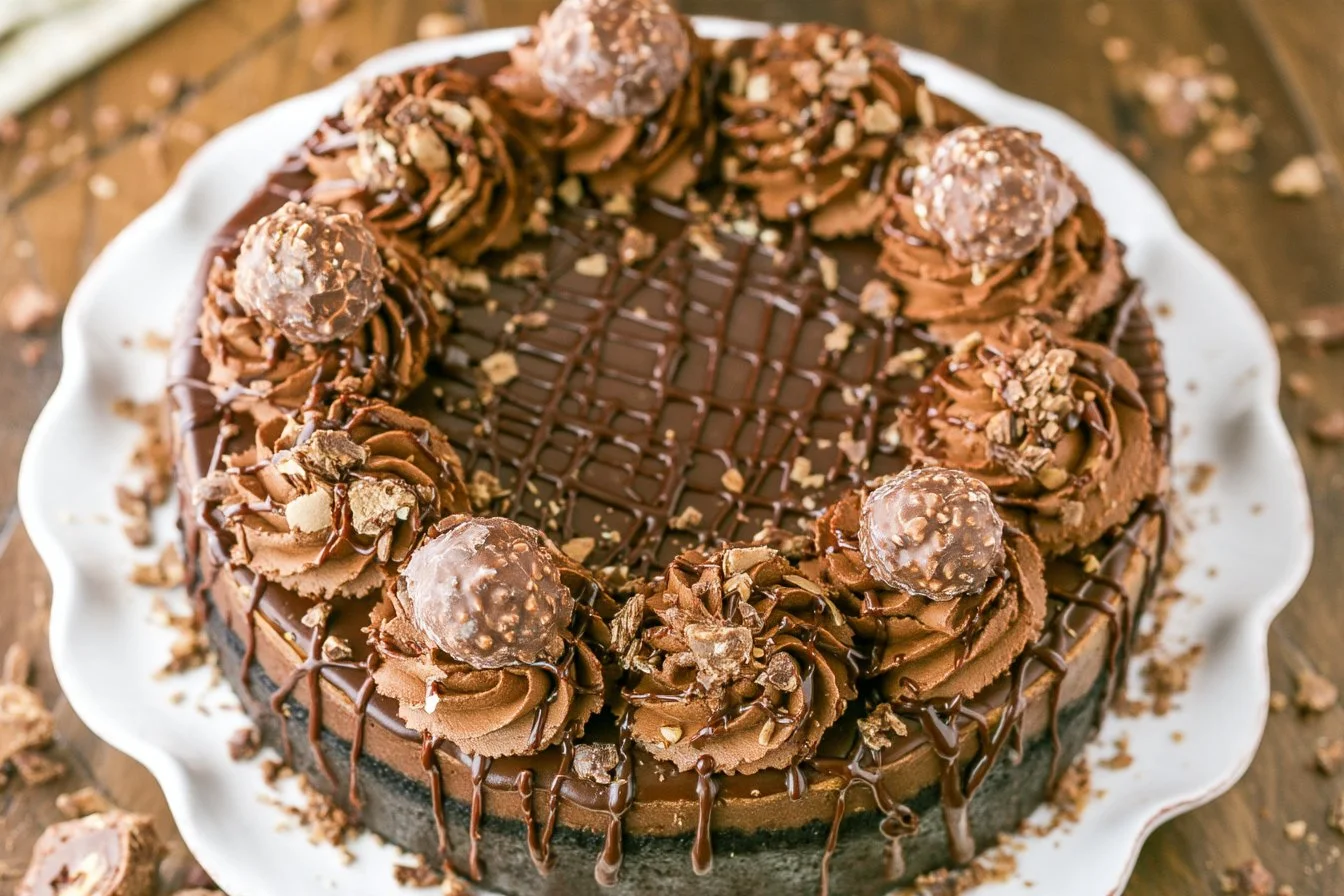 creamy-nutella-cheesecake-2026-10-05-234312 Delicious creamy Nutella cheesecake on a plate