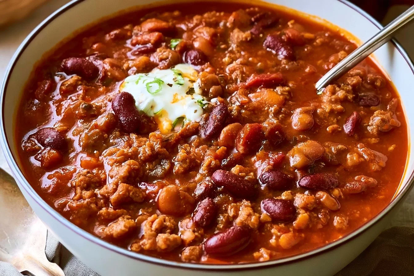 Ground Turkey Chili