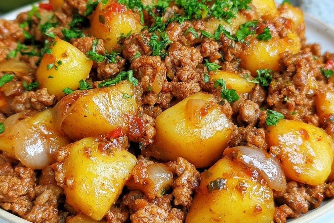 Ground Turkey with Potatoes