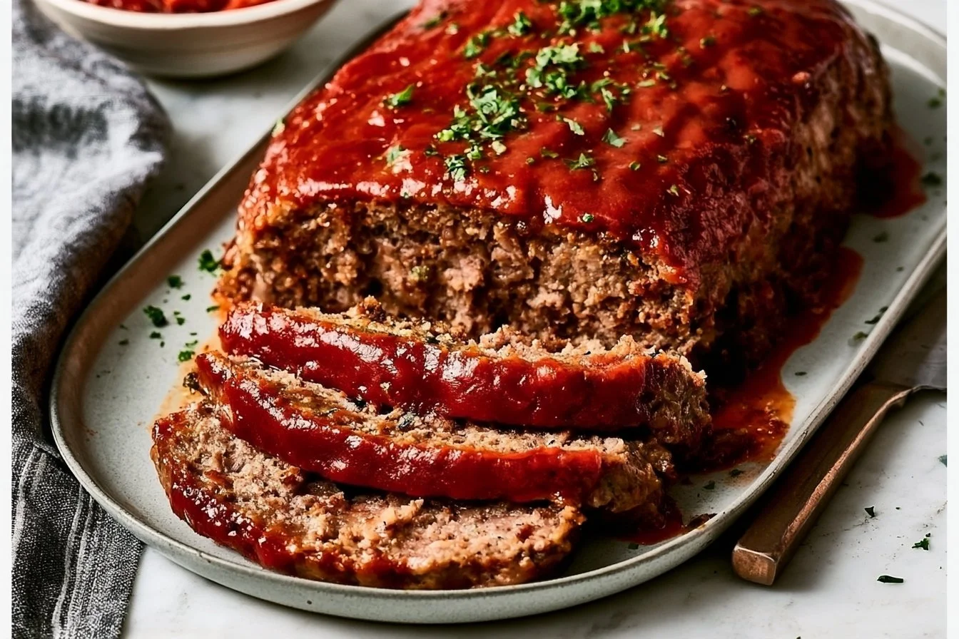 The Best Easy Meatloaf Recipe (Moist, Flavorful and Family Friendly)